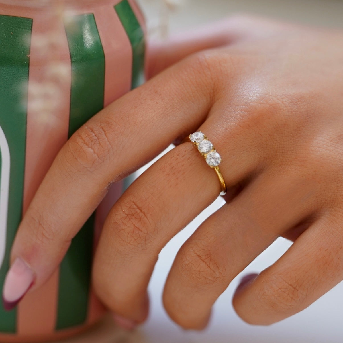 Bague Opaline