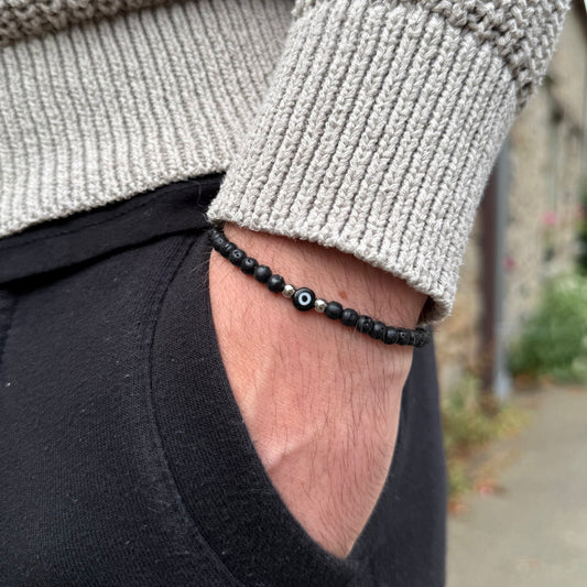 Bracelet Rhodes - Noir