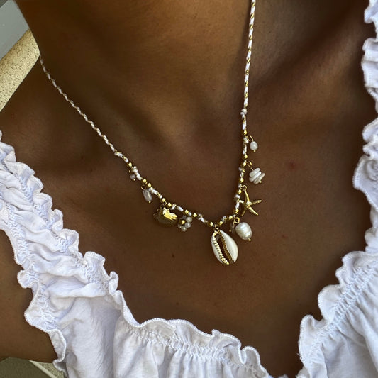 Collier Calvi - Blanc